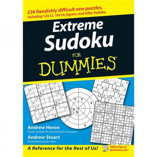 Extreme Sudoku for Dummies  傻瓜娱乐系列图书