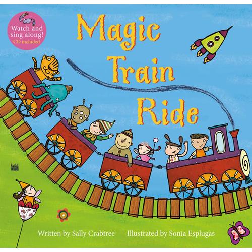 Magic Train Ride(A Barefoot Singalong)神奇的火车（书+CD）