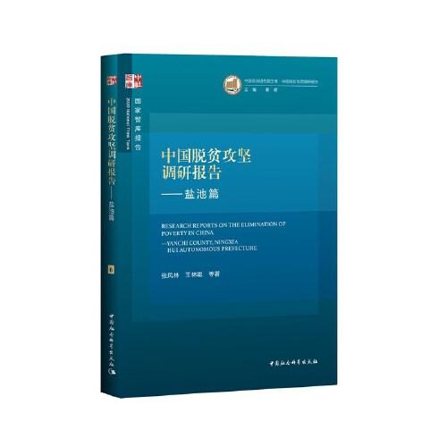 中国脱贫攻坚调研报告——盐池篇