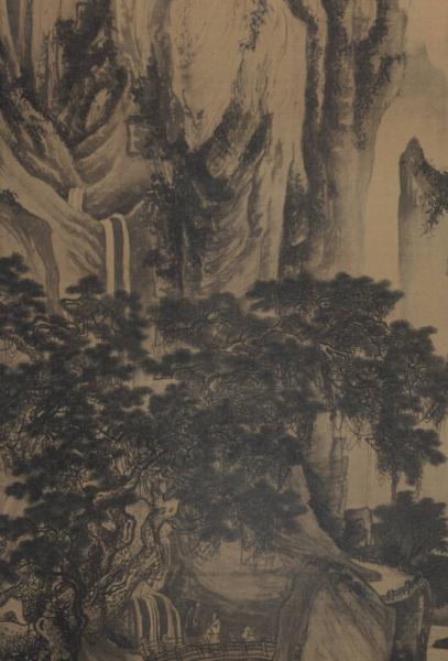 东方画谱·明代山水篇：山路松声图
