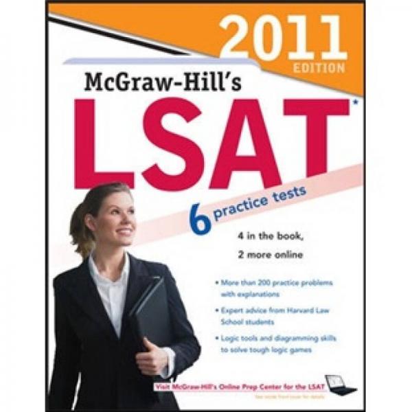 McGraw-Hill's LSAT 2011 Edition  麥克勞-希爾LSAT指南(2011版)
