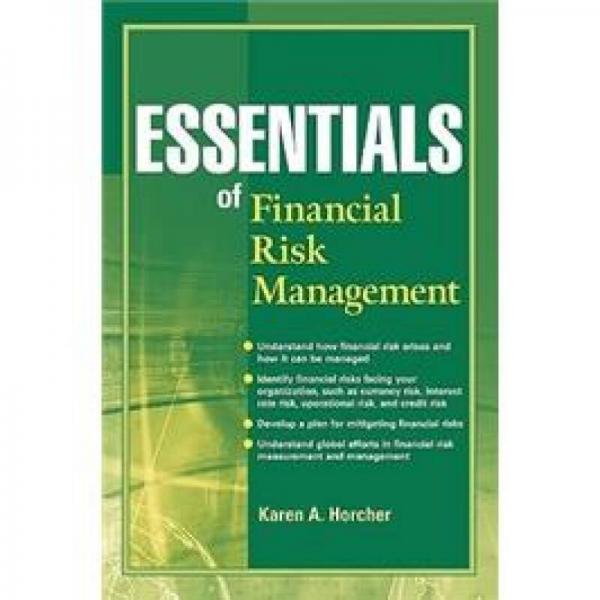 Essentials of Financial Risk Management (Essentials Series)