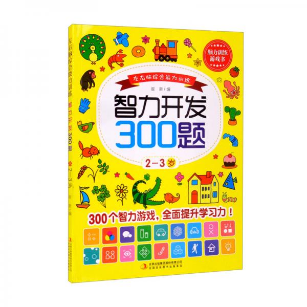 左右腦綜合能力訓(xùn)練智力開發(fā)300題2-3歲
