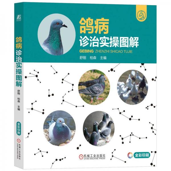 鴿病診治實(shí)操圖解(全彩印刷)