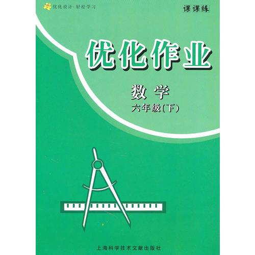 优化作业 六年级数学/下