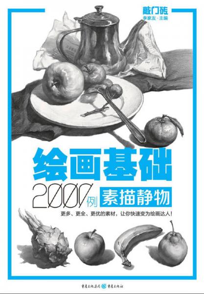 绘画基础2000例：素描静物