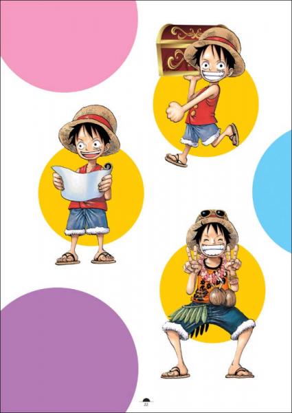 航海王 尾田荣一郎画集COLOR WALK6大猩猩