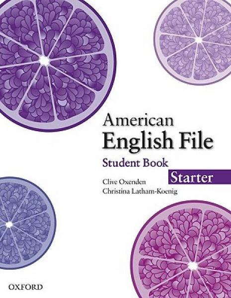 American English File Starter Student Book