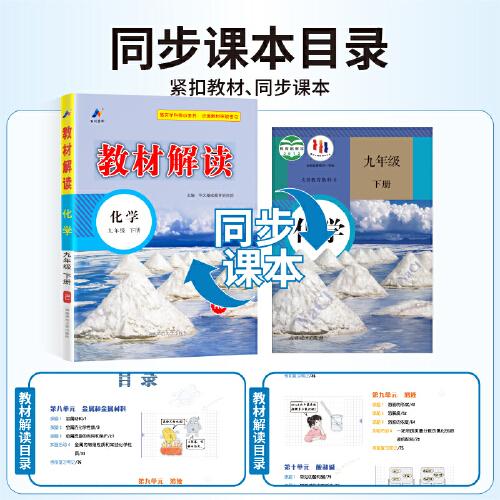 百川菁华2024春教材解读初中化学九年级下册（RJ）