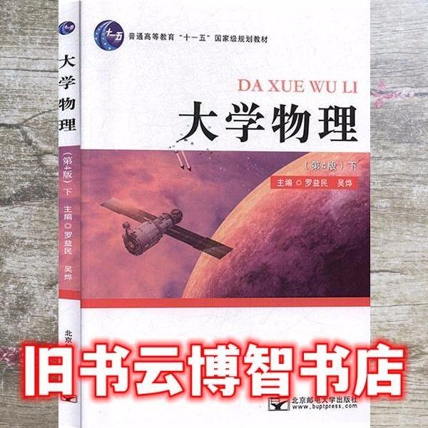 大学物理:下 大中专理科数理化 罗益民，吴烨主编 新华正版