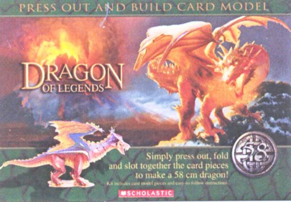 Press Out And Build: Dragon Of Legends  立體模型制作：龍的傳說  