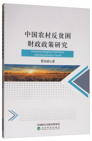 中國農(nóng)村反貧困財政政策研究