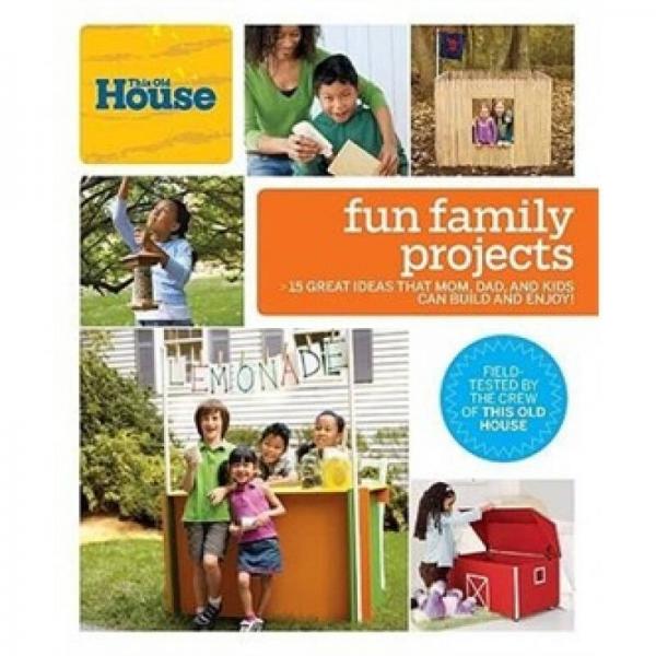 This Old House Fun Family Projects: Great Ideas that Mom, Dad, and Kids Can Build and Enjoy!