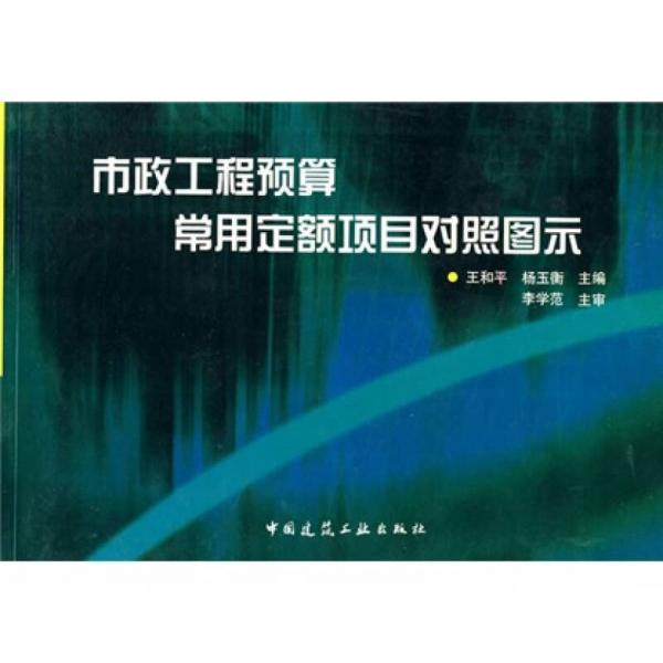 市政工程預(yù)算常用定額項(xiàng)目對(duì)照?qǐng)D示