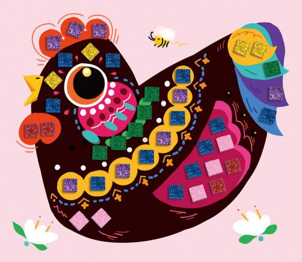 幼儿创意手工乐园：马赛克贴画2