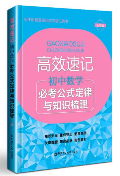 高效速记：初中数学必考公式定律与知识梳理