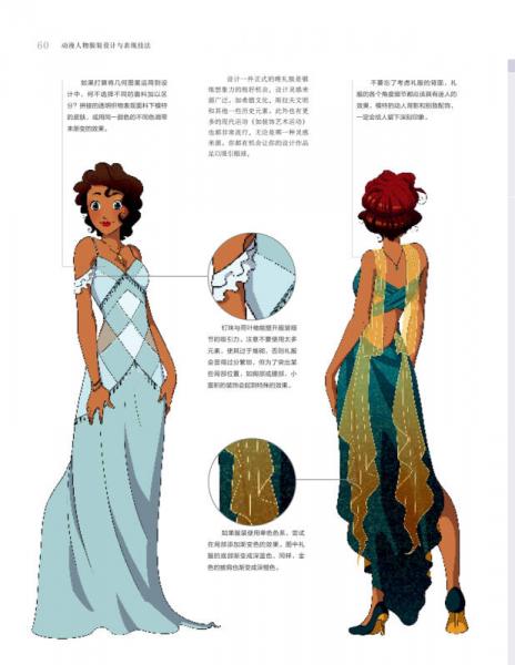 动漫人物服装设计与表现技法