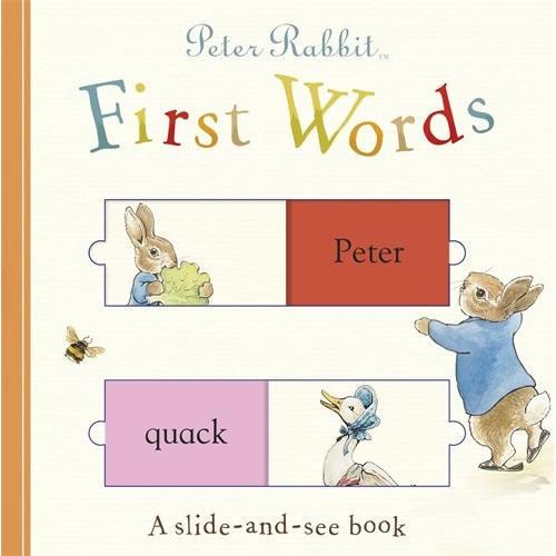 Peter Rabbit First Words: A Slide-and-See Book彼得兔的第一本词汇书