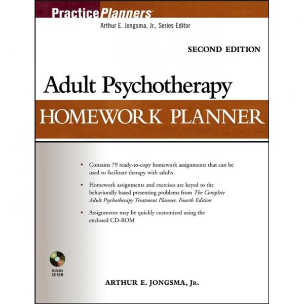 AdultPsychotherapyHomeworkPlanner,2ndEdition[成人精神治疗家庭计划第2版]