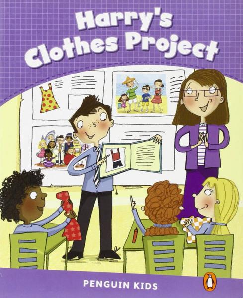 Penguin Kids 5 Harry'S Clothes Project Reader Clil Ame