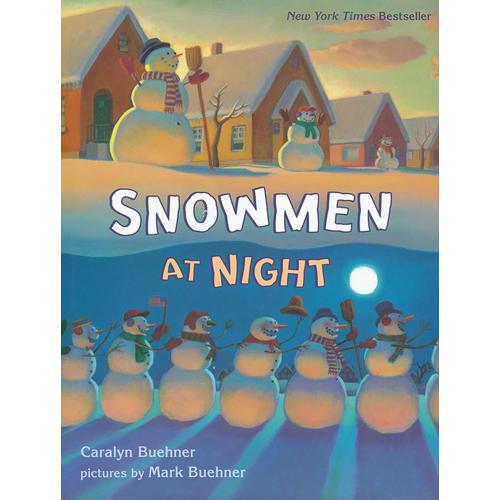 Snowmen at Night [Hardcover] 夜晚的雪人(精装) 