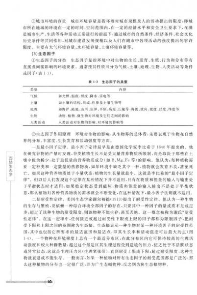 园林生态学/高等职业教育（专科）“十三五”规划教材