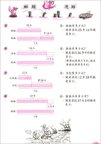 图解应用题：二年级