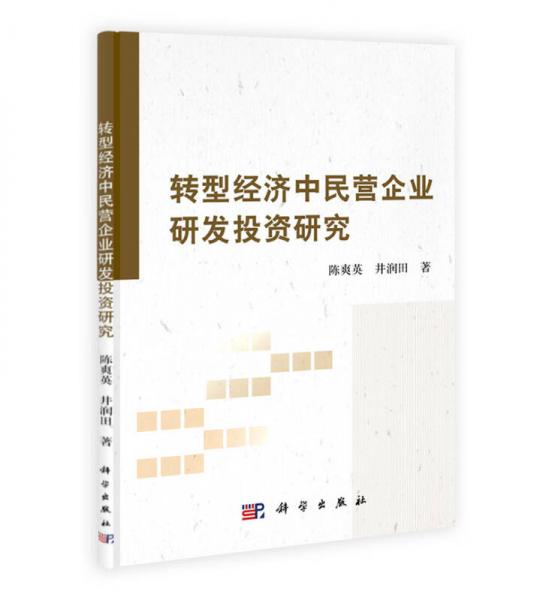 轉(zhuǎn)型經(jīng)濟(jì)中民營企業(yè)研發(fā)投資研究