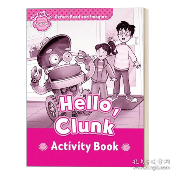 英文原版 Oxford Read & Imagine Starter Hello Clunk Activity Book牛津閱讀與想象初級(jí)練習(xí)冊(cè) 