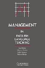 Management in English Language Teaching