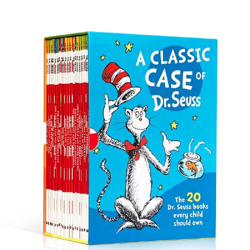 英文原版 蘇斯博士20本故事童書全套 A Classic Case of Dr Seuss 廖彩杏推薦