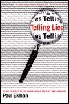 Telling Lies：Clues to Deceit in the Marketplace, Politics and Marriage