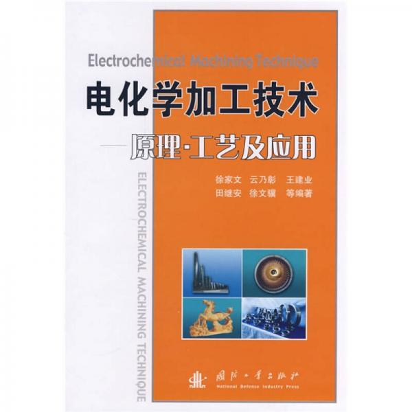 電化學(xué)加工技術(shù)：原理·工藝及應(yīng)用