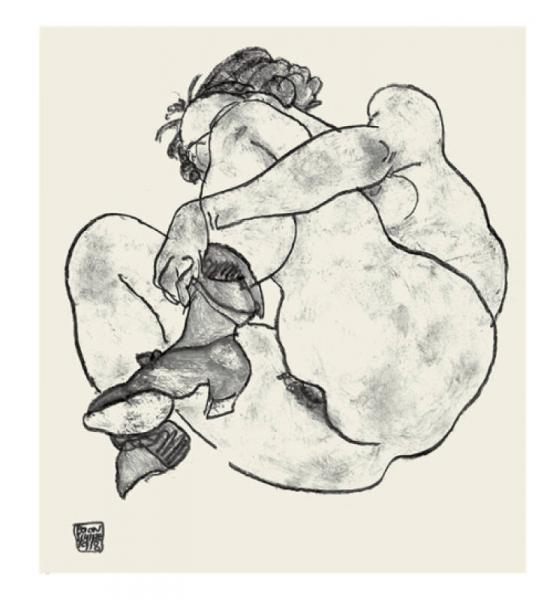 席勒经典素描全集：人体卷