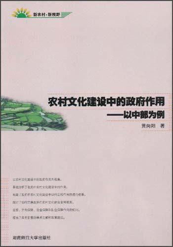 農(nóng)村文化建設(shè)中的政府作用:以中部為例