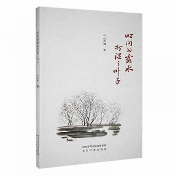全新正版圖書 時(shí)間的露水打濕了葉子葉松鋮太白文藝出版社9787551323079