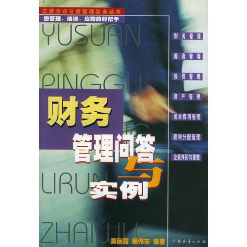 財務(wù)管理問答與實例/三資企業(yè)日常管理實務(wù)叢書