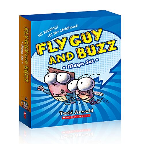 苍蝇小子 Fly Guy And Buz 英文原版 进口绘本（套装共15册 点读版）