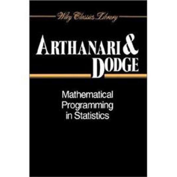 MathematicalProgramminginStatistics