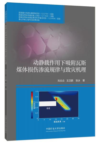 動靜載作用下吸附瓦斯煤體損傷滲流規(guī)律與致災(zāi)機理9787564658458