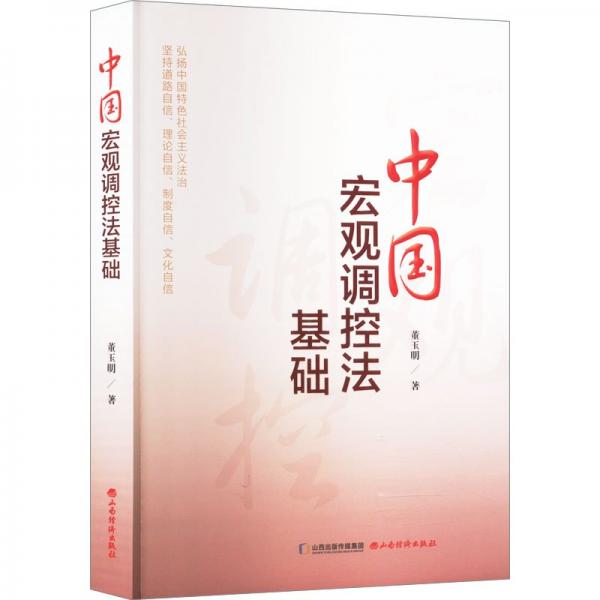 中國(guó)宏觀調(diào)控法基礎(chǔ)