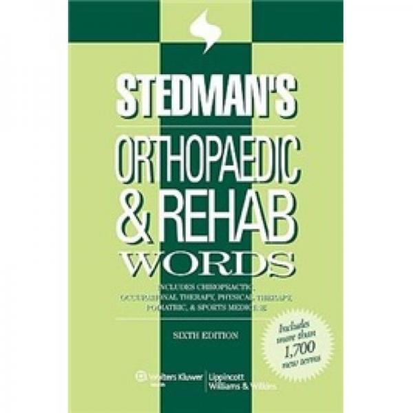 Stedman's Orthopaedic & Rehab Words