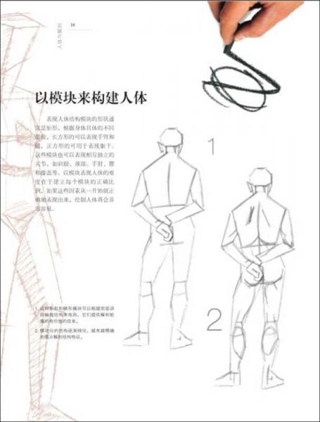 欧洲绘画技法丛书：人体解剖与动态表现技法