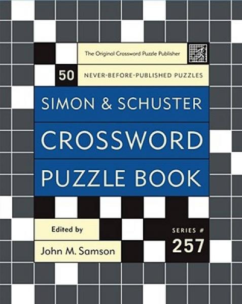 Simon and Schuster Crossword Puzzle Book