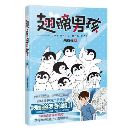 翅膀男孩(海洋冒險(xiǎn)版《愛麗絲夢游仙境》，尋找夢想的男孩與小企鵝王子，以智慧和耐力，守護(hù)家人和朋友，“韓素音青年翻譯獎(jiǎng)”獲得者獻(xiàn)給孩子的溫暖童話）