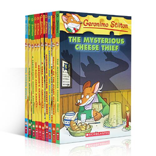 英文原版 老鼠記者31-40 Geronimo Stilton 