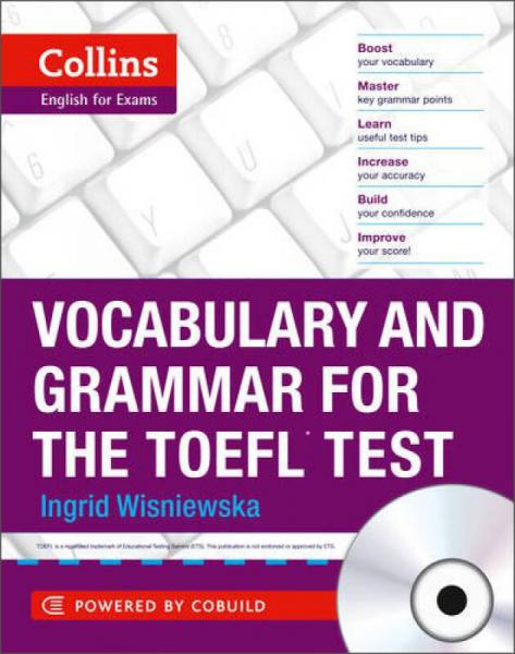 Collins Vocabulary and Grammar for the TOEFL Test (Toefl Book & MP3 Audio CD)