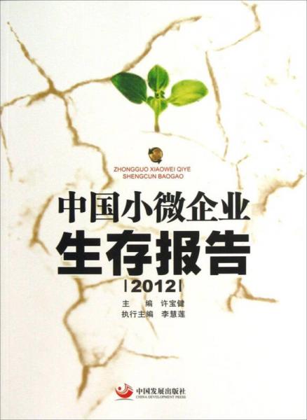 中国小微企业生存报告（2012）