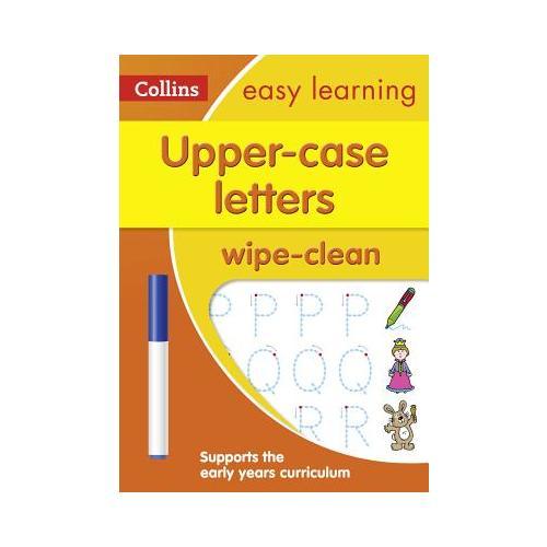Upper Case Letters: Wipe-Clean Activity Book 