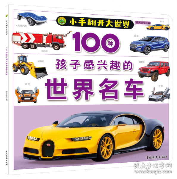 小手翻開(kāi)大世界 100種孩子感興趣的世界名車(chē)